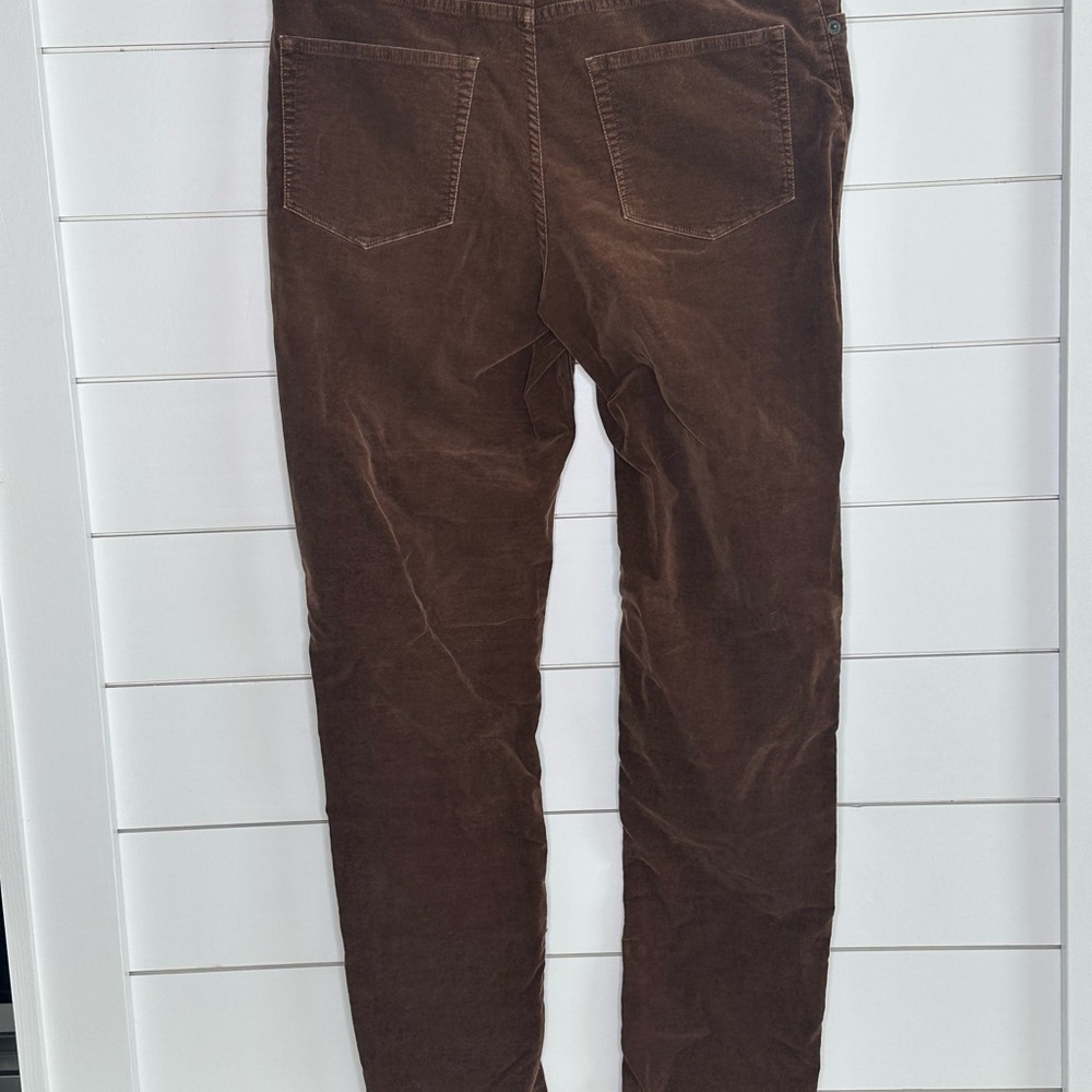 Coldwater Creek Chocolate Corduroy Trousers